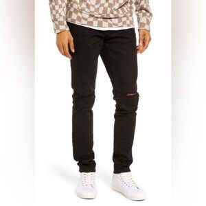 PacSun Stacked Skinny Distressed Denim
